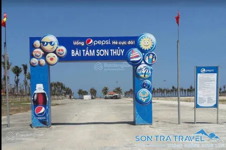 Rẻ nhất bãi tắm sơn thuỷ! đất đẹp 224m2 ngang 9.3m full thổ cư đường nguyễn hữu cầu ra biển 500m