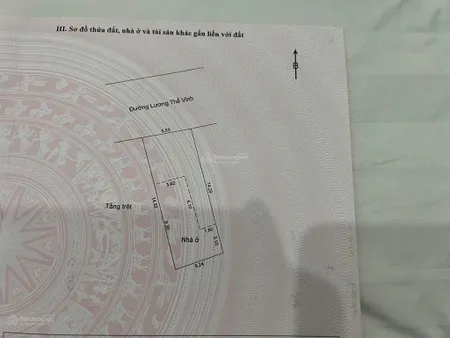 Khách gửi bán lô đất lương thế vinh tặng nhà, diện tích 80m2, giá 8,5 tỷ
