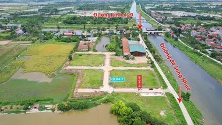Bán đất 106m2 khu đấu giá âu thuyền gần đường 429, phượng dực, phú xuyên, hà nội