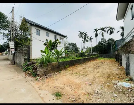 Chỉ nhỉnh 1ty5 sở hữu ngay lô đất đẹp nằm cần khu đô thị vệ tinh hoà lạc 83m , cách đường ql21 c