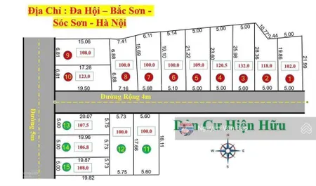 Chỉ 680 triệu quý anh chị đã sở hữu ngay lô đất 100m2 tại sóc sơn, hà nội