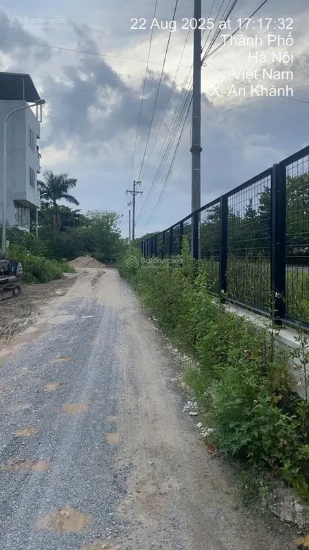 Bán đất lô góc 49,3m2, dịch vụ phú vinh tại đại lộ thăng long, an khánh, hoài đức, hà nội