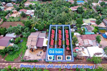 Còn 1 lô duy nhất Ea Bhốk- Cưkuin dt 155m2 full thổ cách tỉnh lộ 10 chỏ 100m đường oto tới đất giá chỉ 2xxtr