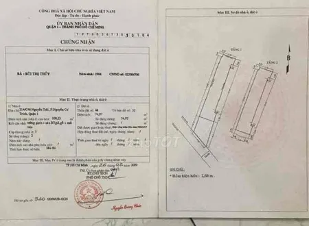 Nhà 214/C46 + 214/C47 Nguyễn Trãi phường Nguyễn Cư Trinh Quận 1