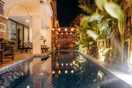 Villa góc 2 mặt tiền, ngay bãi tắm an bàng. dòng tiền khai thác 100 tr/tháng. giá bán nhanh
