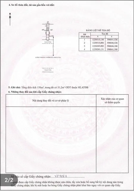 Bán đất tại vành đai 4, mặt tiền 72m , giá 2,85 tỷ, 150m2, công chứng ngay
