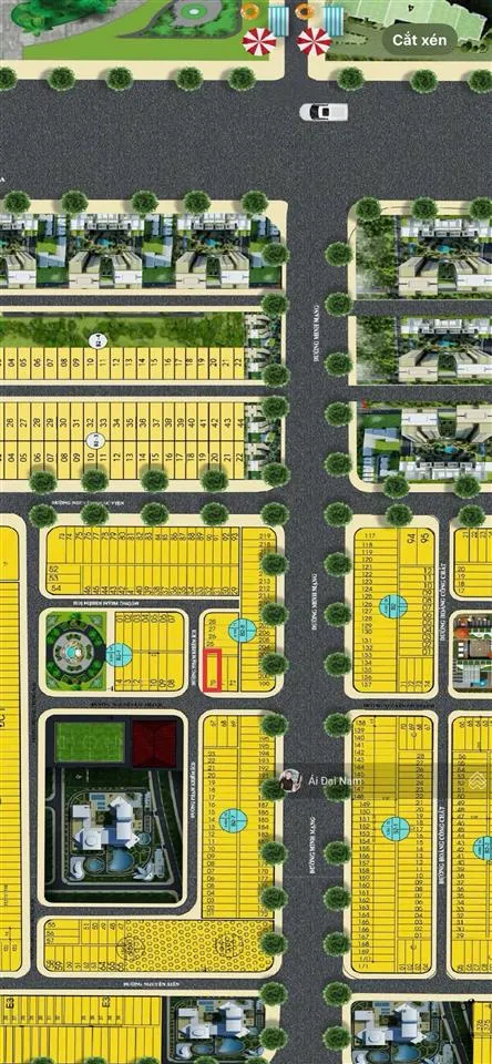 Bán lô góc 2 mt nguyễn cơ thạch & phạm khiêm ích . mr. ái chuyên đất biển sơn thuỷ