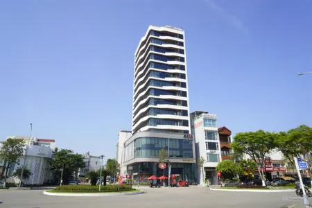 Bán lô góc 2 mặt tiền đường hàn thuyên ,hải châu dt 244.3m2 cực đẹp xây văn phòng giá 2x tỷ