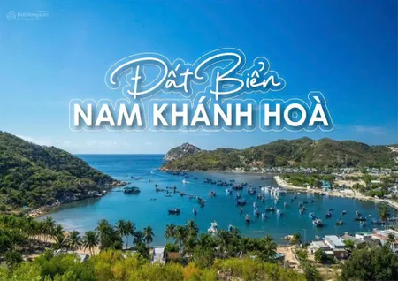 Đất biển xây villa, homestay một bước tới biển! mặt tiền đường 40m. nam khánh hoà