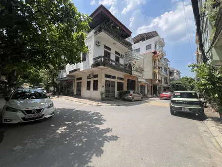 60m2 mặt tiền 5m lô góc khu phân lô quân đội 918 sân golf long biên đường 12m kinh doanh