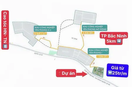 Dự án đất nền đông phong yên phong chủ đầu tư văn phú invest