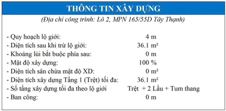 Sản phẩm cho khách đầu tư 2 mặt hẻm 8m trước sau đang tách 2 lô l1 5x13m l2 5x8,2m