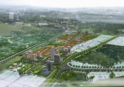 Bán lô góc biệt thự 2 mặt tiền, 4 tầng khu đô thị tây hồ quế võ , bắc ninh. view nhìn hồ