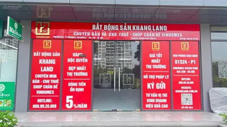 Khangland chuyên shop báo giá quỹ căn shop độc quyền đẹp nhất, giá tốt nhất vinhomes ocean park 1