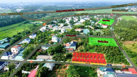 Bên em ra hàng 06 lô đất đẹp tại Thanh Vân, Tam Dương dt150-162m2 (tc80m) đường ô tô giá 1,2x tỷ