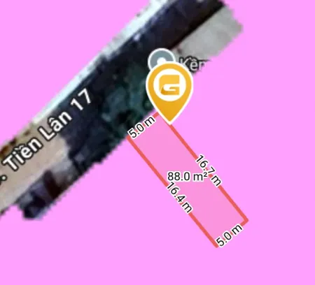 Bán đất Tiền lân 17 BÀ ĐIỂM 88m² ngang 5m giá 4.7 tỷ
