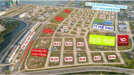 Chính chủ bán đất tái định cư hạ long khu vân đồn đối diện khu đô thị cảng quốc tế ao tiên