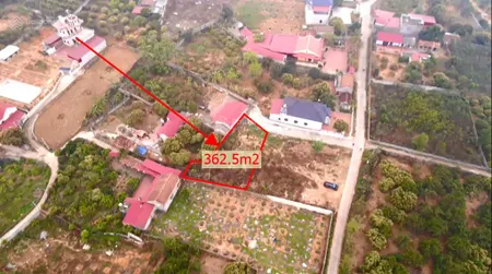 Bán mảnh đất 362.5m2. 60m2 thổ cư. dân cư đông đúc. phù hợp đầu tư hoặc để ở. 0395 671 ***