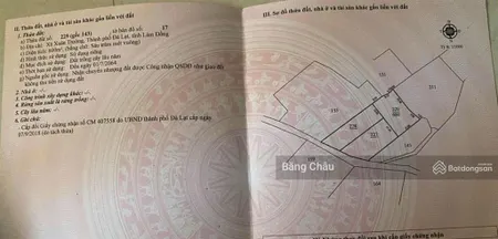 Bán đất tại xuân trường, đà lạt, lâm đồng, giá tốt 2,7 tỷ, 1238 m2