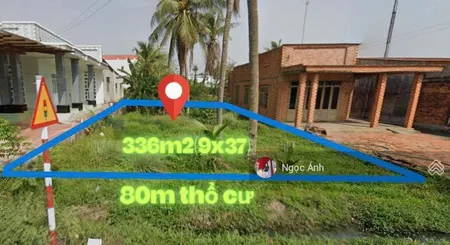 Bán đất ở đô thị cạnh chợ suối sâu cách ql 22 300m, 336m2 giá 720 triệu dân cư đông sổ hồng riêng