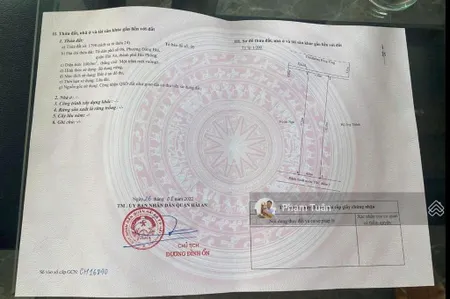 Spcc, giấy phép cấp chính đất mặt đường hàng tổng, đằng hải (c290). 0917 696 ***