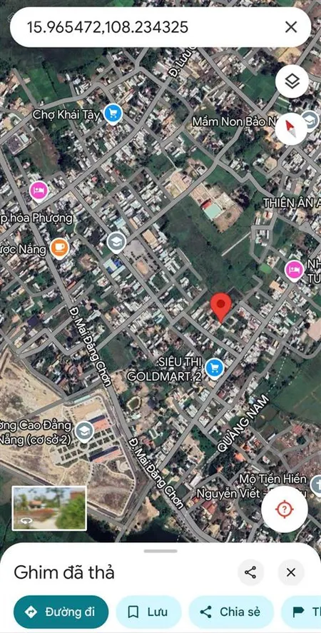 Bán lô 110m ô tô thông hòa quý ngũ hành sơn đà nẵng