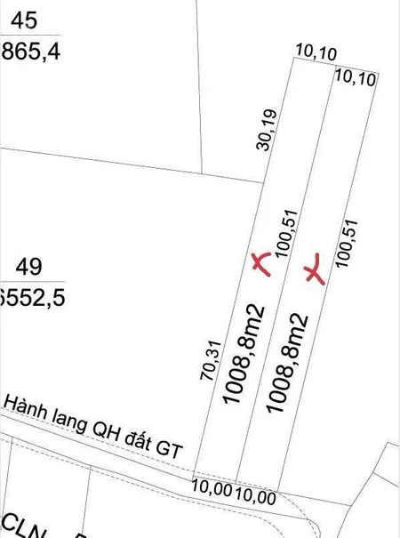 Bán đất hòa hội, xuyên mộc, bà rịa vũng tàu, 870 triệu, 1000m2 phủ hồng. 0943 138 ***