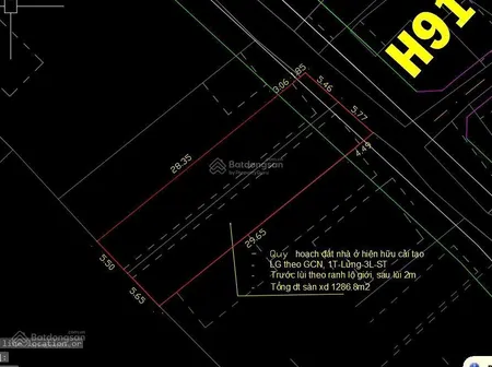 Bán lô đất 375m2, đường linh trung, thủ đức, giá 23 tỷ