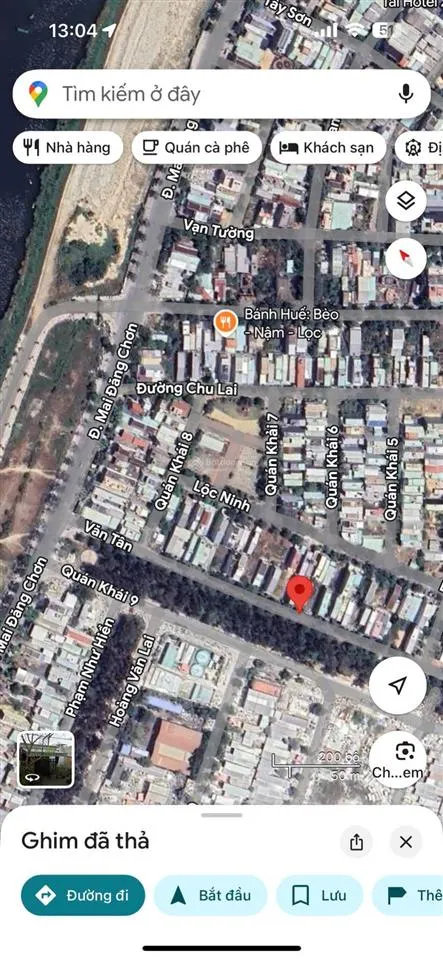 Chính chủ bán lô đất đường văn tân khu phố chợ non nước.