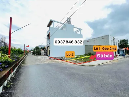 Đất (4.6x14.5m) đường thông gần chợ thạnh xuân