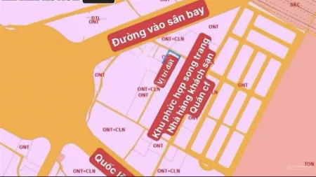 Bán đất thổ cư 1.890m2 đối diện sân bay long thành, 40m mt, pháp lý rõ, kinh doanh đỉnh