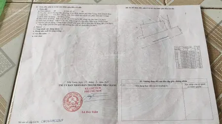 Bán đất đường phạm văn đồng, vĩnh hoà, nha trang. dt166,8m2. ngang 19m. sổ hồng. giá 23 tỷ.