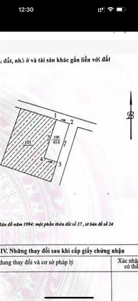 Bán gấp 45m đất lô góc phúc lý ngõ thông ô tô con qua cửa xây ccmn giữ tiền đều đẹp
