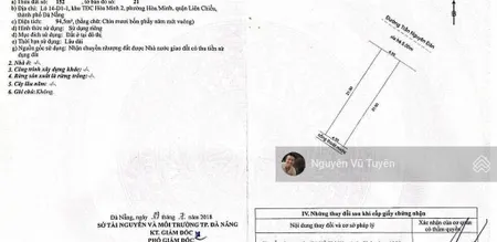 Bán đất đường 10m5 đường trần nguyên đán liên chiểu đà nẵng