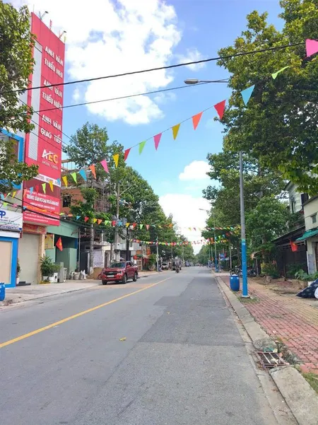 Đất mặt tiền kinh doanh đông hòa, dĩ an 86m2 giá nhỉnh 5 đồng vị trí mt trần quang kh