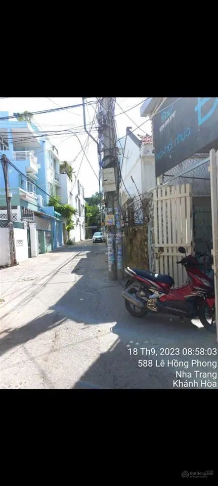 A489. bán đất tặng nhà cấp 4 có gác lửng hẻm ô tô trung tâm phước hải 6 tỷ 500