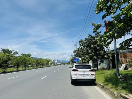 Mặt tiền võ nguyên giáp ngay ngã tư gần bến xe mới diên toàn
