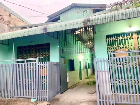 Bán nhà trọ 8 phòng 187m2(10x17m),kdc ngay trường lục quân, 1sẹc đường nguyễn hoàng, tam phước, bh