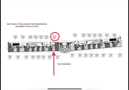 Bán căn shophouse, đại lộ gamuda dt 241m2, giá 26,5 tỷ, "gà đẻ trứng vàng