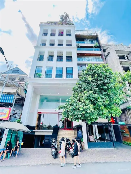 Độc quyền ! mặt hồ ba mẫu 9 tầng buiding vp vỉa hè đá bóng diện tích 153m2 giá 110 tỷ.