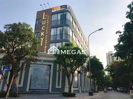 Bán toà nhà siêu dòng tiền 450tr/tháng đường lê đức thọ 10x38m hầm 8 tầng giá bán 45 tỷ