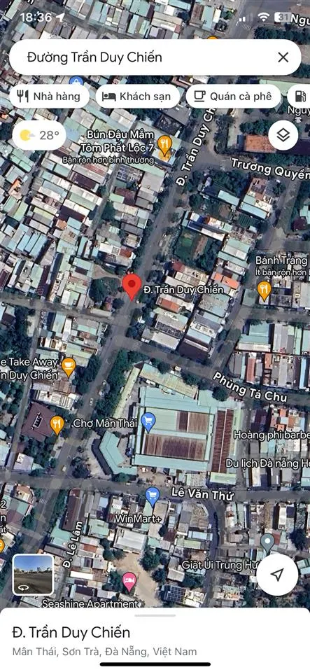 Bán đất mặt tiền đường 10m5 trần duy chiến dt 148,8m2, vị trí kinh doanh sầm uất