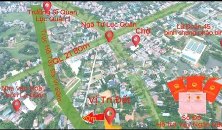 Bán đất 105m2, 3,8 tỷ tại đct08, thạch hòa, thạch thất, hà nội hàng hot! mr mừng 0919 392 ***
