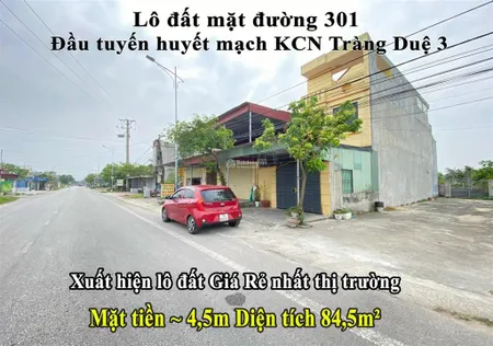 Siêu phẩm lô đất mặt đường 301 tuyến huyết mạch kcn tràng duệ 3 giá rẻ nhất lợi thế tạo dòng tiền