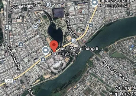 Cần bán 500m2 đất đường cách mạng tháng 8 đà nẵng. giá 84tr/m2, đối diện triển lãm, view sông