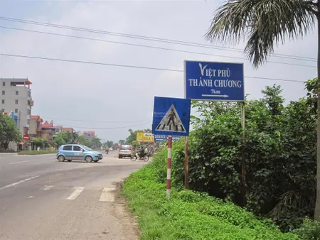 Bán lô đất mặt đường ql35 sóc sơn diện tích 135m2, mặt tiền 4,5 m địa chỉ thôn phú cường, minh