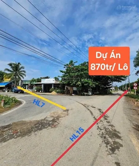 Bán đất giá rẻ sổ riêng thổ cư kdc bình lợi cũ. giá chỉ 820 triệu