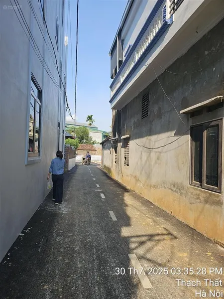 Cắt lỗ 1 tỷ lô đất ở bình yên hòa lạc, 120m2 vuông vức, sổ đỏ sẵn, sát khu cnc