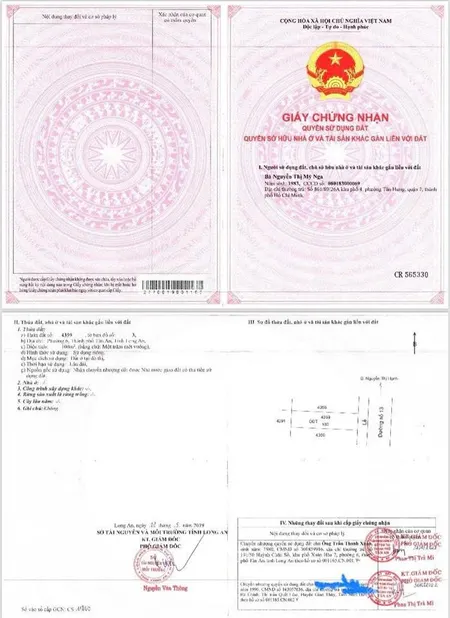Kẹt tiền bán gấp đất ds 13 khu đại dương p6 tân an sát aeon l/h 0909 480 ***
