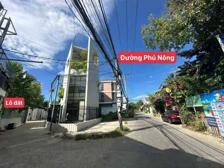 Bán đất 2 mặt đường trước sau ngay đường phú nông, nha trang, khánh hòa.